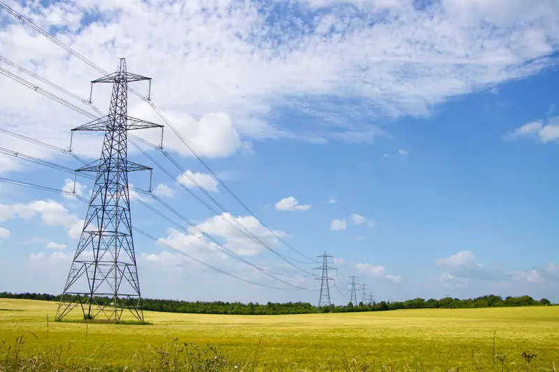 Ligne haute tension, photo d'illustration