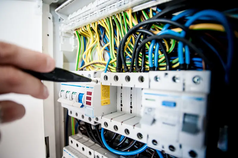 Tableau électrique basse tension, photo d'illustration